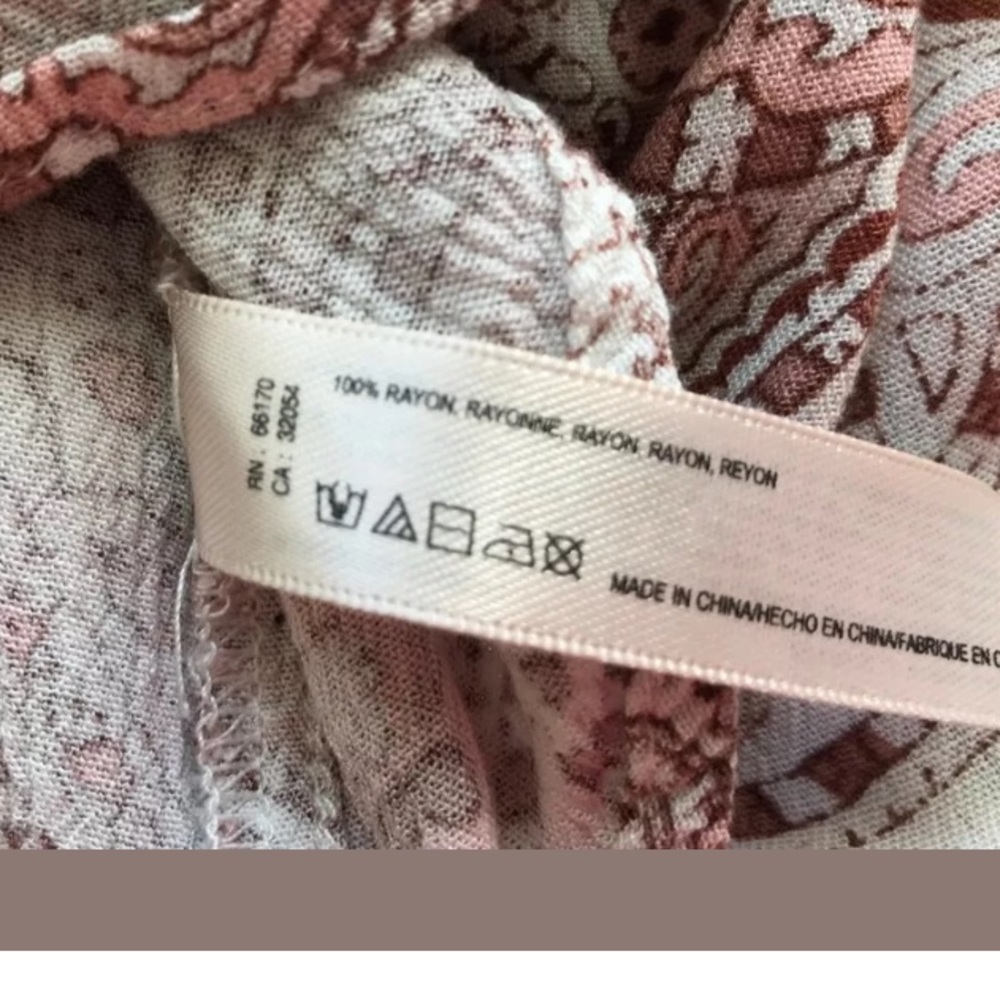 COPY - Anthropologie Lilka Pink Paisley Dress Tun… - Picture 8 of 8